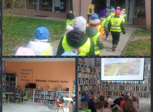 Spotkanie czytelnicze "Biedroneczek" w Bibliotece Czterech Kultur