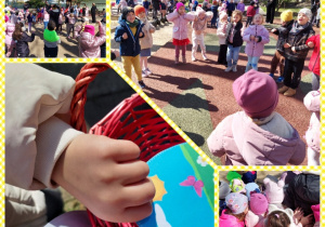 zabawy wielanocne dzieci w ogrodze