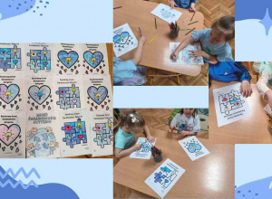 2 kwietnia "Zaświeć się na niebiesko dla autyzmu" w grupie "Gwiazdeczek"