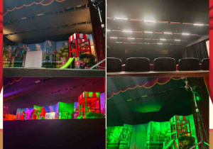 cena teatralna przed spektaklem