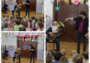 dzieci odgadują obrazy