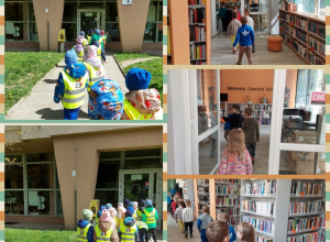 "Piramida zdrowia" - rozmowy "Biedroneczek" o zdrowym odżywianiu w bibliotece