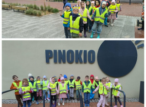 „Słoneczka” na spektaklu w Teatrze Pinokio