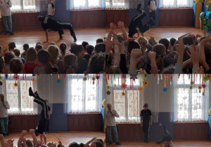 breakdance w wykonaniu gości