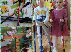 "Bezpiecznie i zdrowo z małpką Iwoną" - "Biedroneczki" świętują Światowy Dzień Nordic Walking