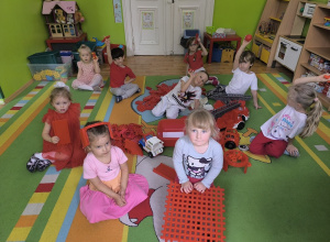 "Biało - czerwona środa" u "Kotków"