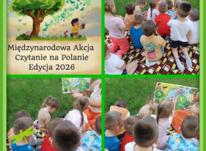 #czytanienapolanie - udział "Biedroneczek" w międzynarodowej akcji czytelniczej
