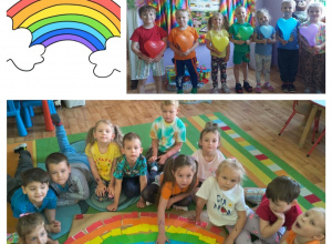 Tęczowa czerwcowa środa u "Biedronek"