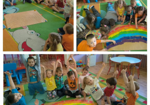 dzieci i ich praca - tęcza