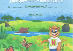 Certyfikat Kubusiowi Przyjaciele Natury - maj 2022